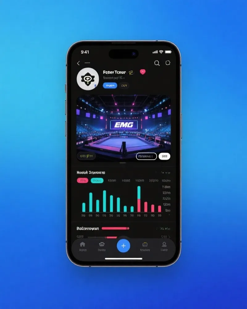 LCK赛事直播App界面